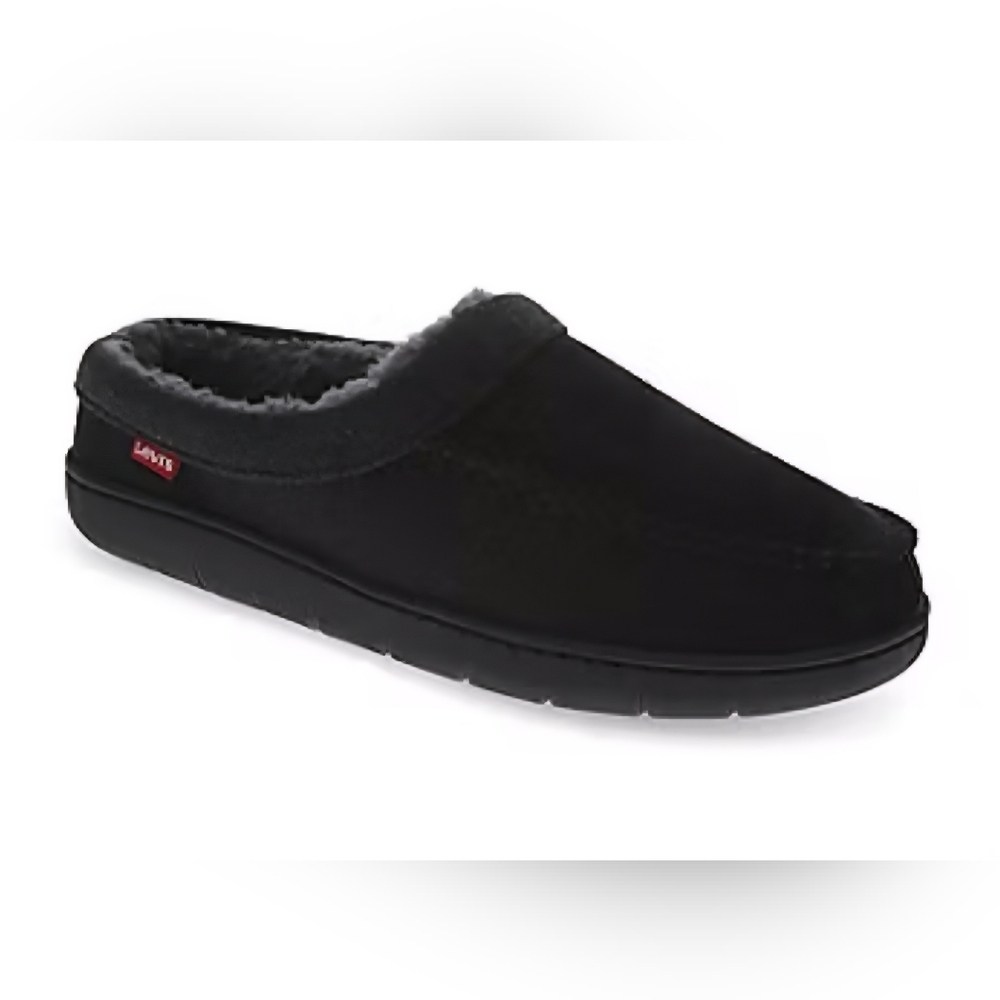 Levi's Men's Black Slip-On Loafers